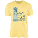 Andre's - Beverly Hills, CA - Vintage Restaurant - Unisex T-Shirt