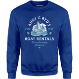 Andy & Red's Boat Rentals - Unisex Sweatshirt