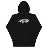 Anthrax - White Core Logo Hoodie