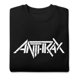 Anthrax - White Core Logo Sweatshirt