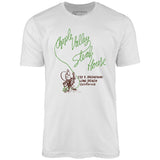 Apple Valley Steak House - Long Beach, CA - Vintage Restaurant - Unisex T-Shirt