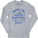 Appleton Papermakers - Wisconsin - Vintage Defunct Baseball Teams - Long Sleeve T-Shirt