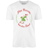 Arcata Bowl Pin Room - Arcata, CA - Vintage Bowling Alley - Unisex T-Shirt