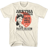 Aretha Franklin - Aretha Circle Poster T-Shirt
