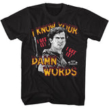 Army Of Darkness - Army Of Darkness Know Your Words T-Shirt