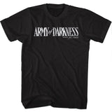 Army Of Darkness - Darkness White Logo T-Shirt