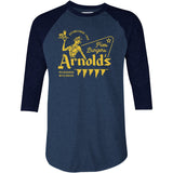 Arnold's Drive-In Happy Days - 3/4 Sleeve Raglan T-Shirt