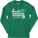Arnold's Farmhouse - Buena Park, CA - Vintage Restaurant - Long Sleeve T-Shirt