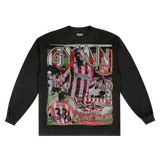 Asamoah Gyan Streets Won't Forget Long Sleeved Tee