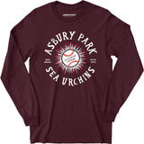 Asbury Park Sea Urchins - New Jersey - Vintage Defunct Baseball Teams - Long Sleeve T-Shirt