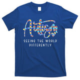 Autism Shirt Seeing The World Differently Autism Awareness T-Shirt