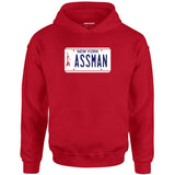 Assman New York License Plate - Unisex Hoodie
