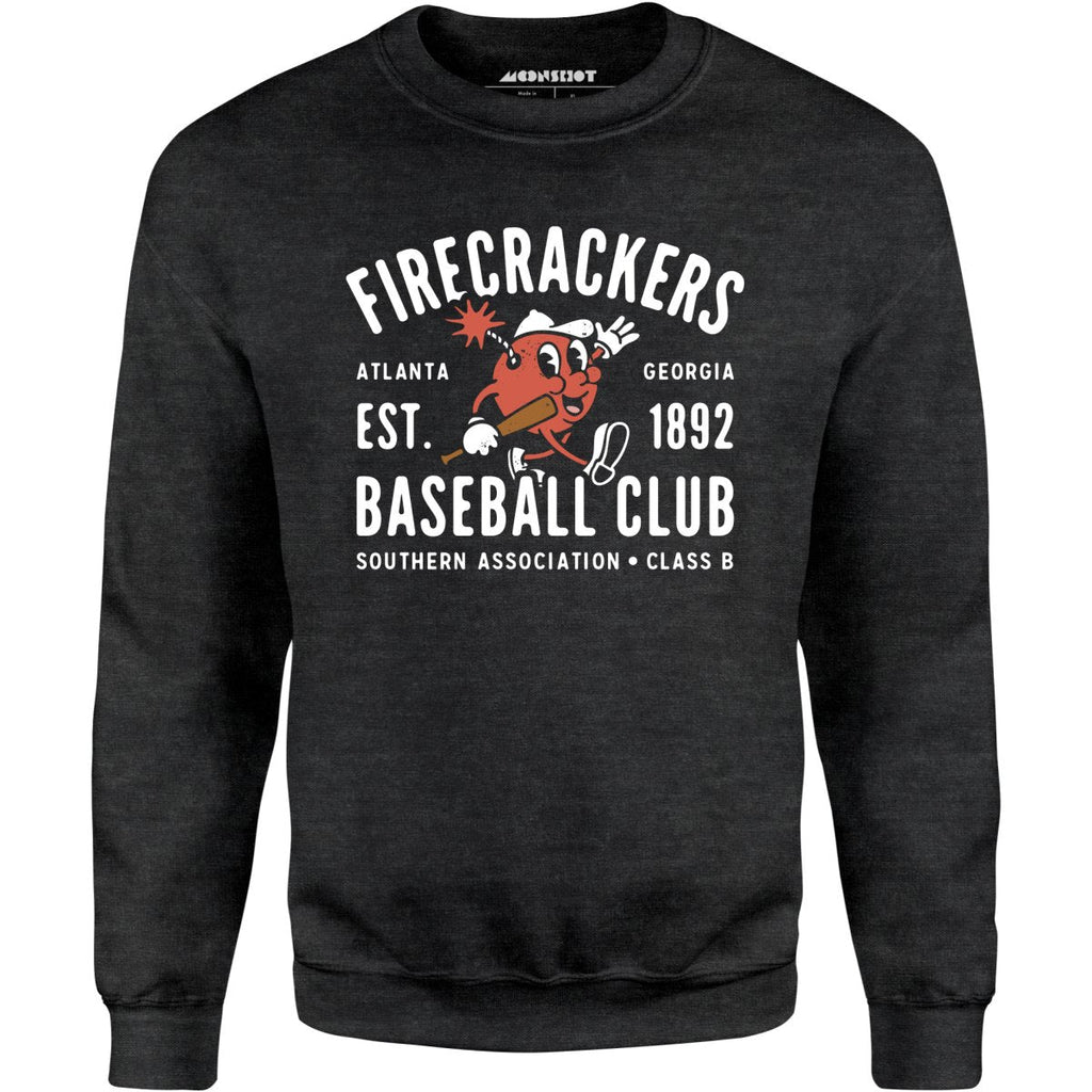 Atlanta Firecrackers - Georgia - Vintage Defunct Baseball Teams - Unisex Sweatshirt