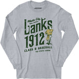 Atlantic City Lanks - New Jersey - Vintage Defunct Baseball Teams - Long Sleeve T-Shirt