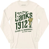 Atlantic City Lanks - New Jersey - Vintage Defunct Baseball Teams - Long Sleeve T-Shirt