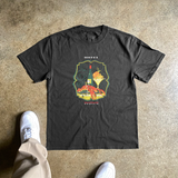 HOTEL ST.GOTTHARD HEAVYWEIGHT BLACK T-SHIRT