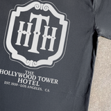 'TOWER OF TERROR' HOLLYWOOD HOTEL HEAVYWEIGHT BLACK T-SHIRT