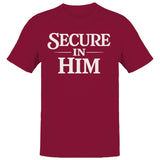 Secure in Him Men's T-Shirt