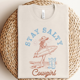 Stay Salty Cowgirl Graphic Tee