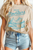 Colorado National Park Mineral Graphic T Shirts