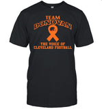 Cleveland Browns Team Donovan The Voice Of Cleveland Football Shirt