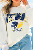 West Virginia Football Graphic Brushed Sweatshirts