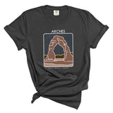 Arches Graphic Tee | National Park | Sizes S-2XL