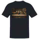 Last Supper Cat Parody Men's T-Shirt Black