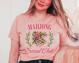 Mahjong Social Club - Mah Jong Canvas T-Shirt