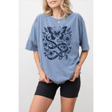 Be Real Not Perfect Vintage Graphic Oversized Tee
