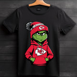 Kansas City Chiefs Grinch Christmas Sweatshirt, Holiday Fun