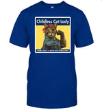 Childless Cat Lady Harris 2024 Weâ€™Re Not Going Back Tee Shirt