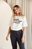 Raising Wild Flowers Mineral Graphic Top