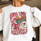 Love Is A Gamble Western Valentine Sweatshirt |Gildan Brand
