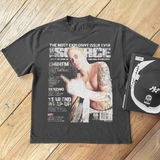 THRASEHED EM 'FEB 2004 SOURCE' MAGAZINE HEAVY FADED BLACK TEE