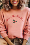 Under the Mistletoe Graphic Brushed Sweatshirts