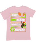YOUTH Eat Sleep Roblox Premium Crewneck Tee