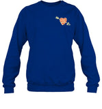 Bit Of Fit Chad Chad Arrow Heart Sweatshirt
