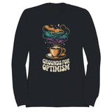 Optimism Coffee Art Women's Sweatshirt