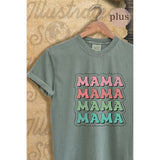 Mama  Vintage Graphic  Tee Plus