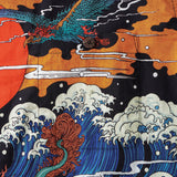 Japanese Ukiyo-e No. 5 By RLoN Hawaiian Shirt for Men Short Sleeve Camp Collar Shirt