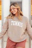Tennis Graphic Sweatshirt