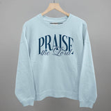 Praise the Lord Blue Script