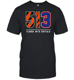 Damar Hamlin 513 Stands With Buffalo Shirt