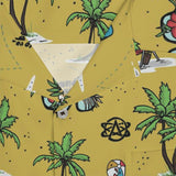 Edmund's Escape Mustard Hawaiian Shirt