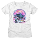 Back To The Future - Airbrush Womens T-Shirt