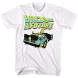 Back To The Future Btf Neon T-Shirt