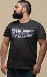 BACK TO THE FUTURE - CHROME TO THE FUTURE BIG AND TALL T-SHIRT