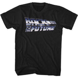 BACK TO THE FUTURE - CHROME TO THE FUTURE BIG AND TALL T-SHIRT