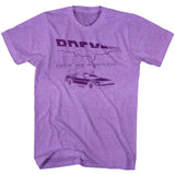 Back To The Future - Future Purple T-Shirt